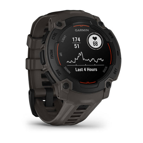 Garmin Instinct E 45 mm Instinct E rugged GPS smartwatch, Black/Charcoal 3
