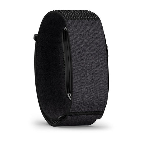 Garmin CIRQA Smart Band Black — left profile with status LED module