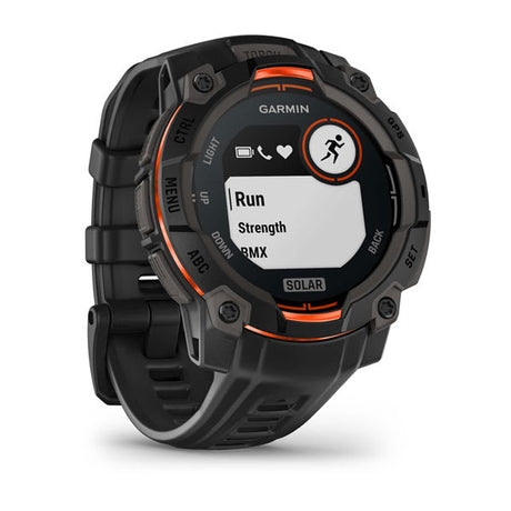 Garmin Instinct 3 45 mm Solar rugged GPS smartwatch, Black 3