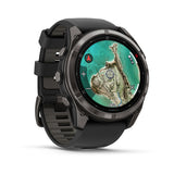 Garmin fenix 8 Pro 51 mm MicroLED multisport GPS smartwatch, sapphire, carbon gray DLC titanium 3