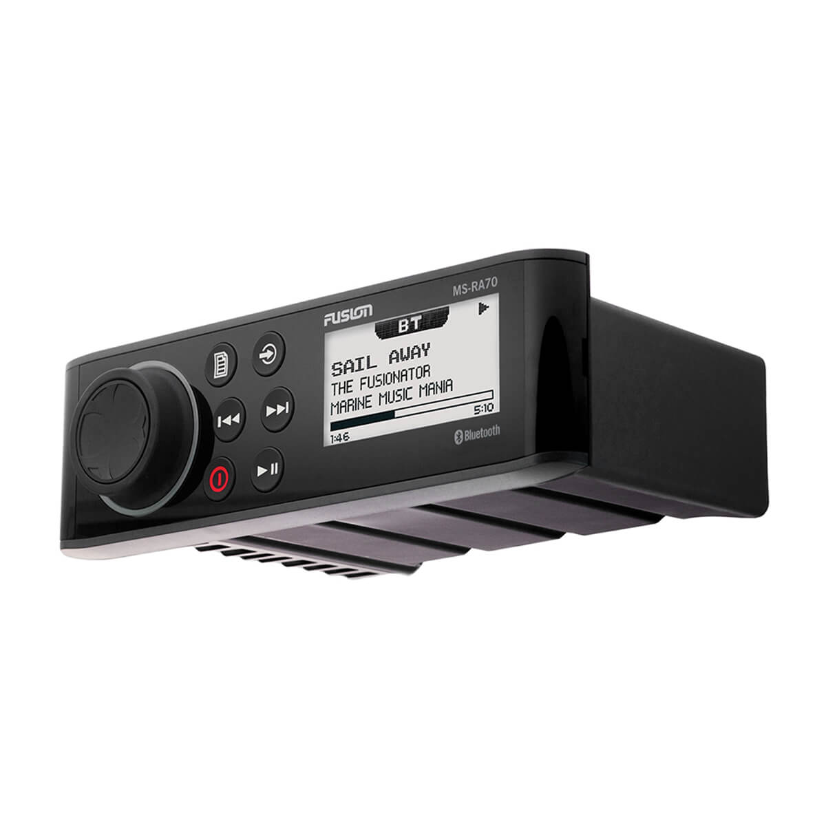 Fusion MS-RA70 DIN-Size Marine Stereo with Bluetooth (010-01516-01) - view 3