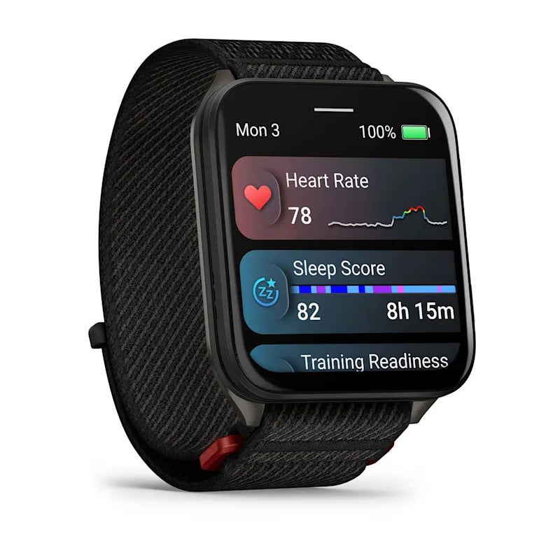 Garmin Venu X1 2-Inch AMOLED Titanium Caseback Fitness Smartwatch