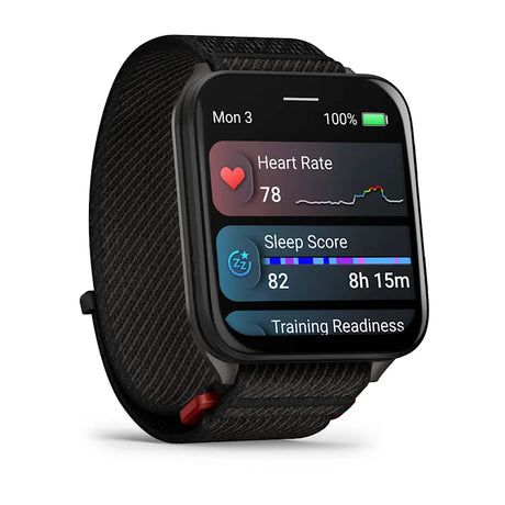 Garmin Venu X1 2-Inch AMOLED Titanium Caseback Fitness Smartwatch