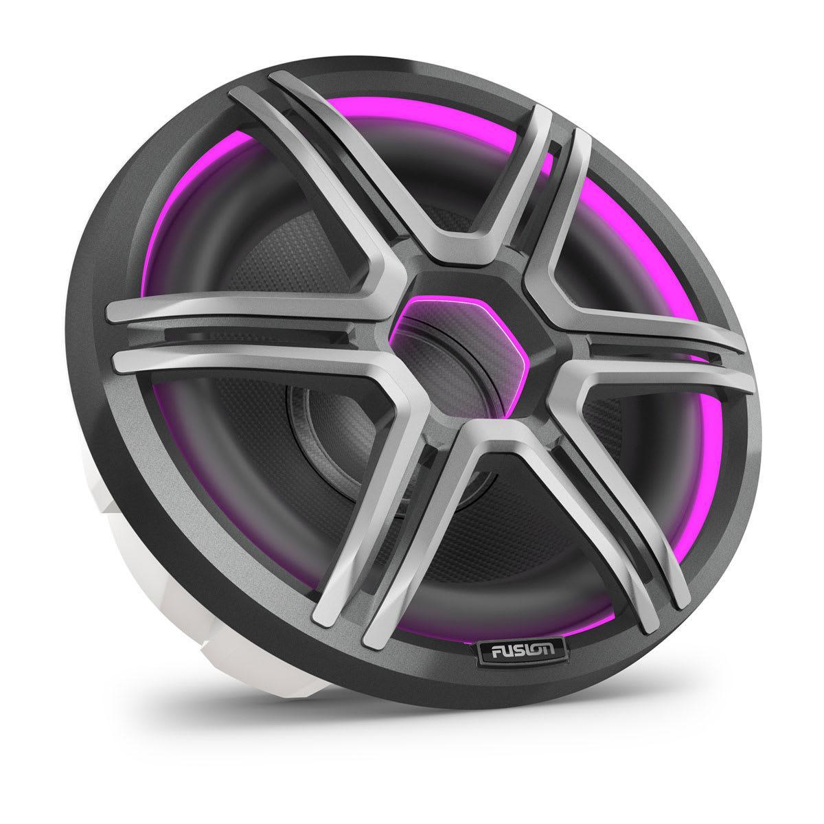 Fusion Apollo LED Marine Subwoofers, 12 in, Sports Gray Grille (010-02918-53) - view 3