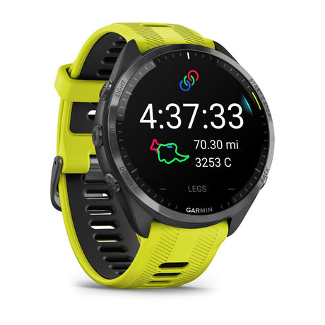 Garmin Forerunner 965 AMOLED GPS Running Smartwatch – Amp Yellow / Black
