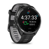Garmin Forerunner 965 AMOLED GPS Running Smartwatch – Black / Powder Gray