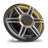 Fusion Apollo LED Marine Speakers, 8.8 in, Sports Gray Grilles (010-02918-23) - view 3