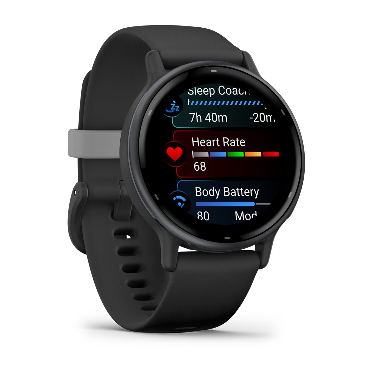 Garmin vívoactive 5 AMOLED GPS Fitness Smartwatch – Black and Slate