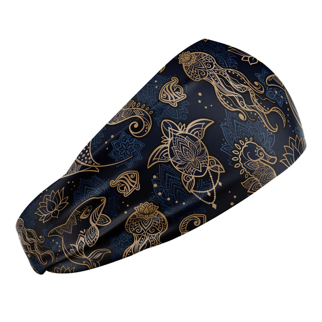 Spacefish Army Ocean Mandala Scuba Headband