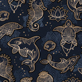 Spacefish Army Ocean Mandala Dive Socks