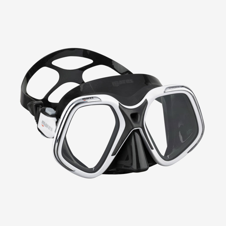 Mares Chroma Up Dive Mask-White/Black/Black-