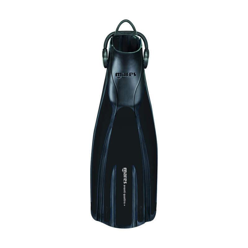Mares Plana Avanti Quattro Plus Open Heel Bungee Strap Dive Fins