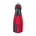 Mares Plana Avanti Quattro Plus Open Heel Bungee Strap Dive Fins-Flamingo-S-