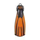 Mares Plana Avanti Quattro Plus Open Heel Bungee Strap Dive Fins-Orange-S-