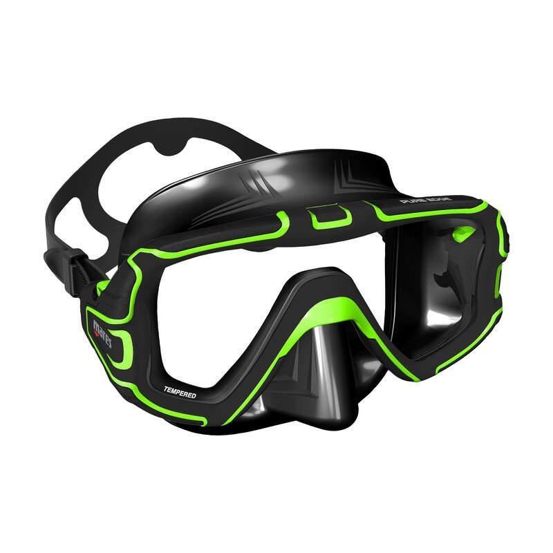 Mares Pure Edge Dive Mask-Green/Black-
