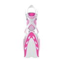 Mares X-Stream Bungee Strap Dive Fins-Pink-S-
