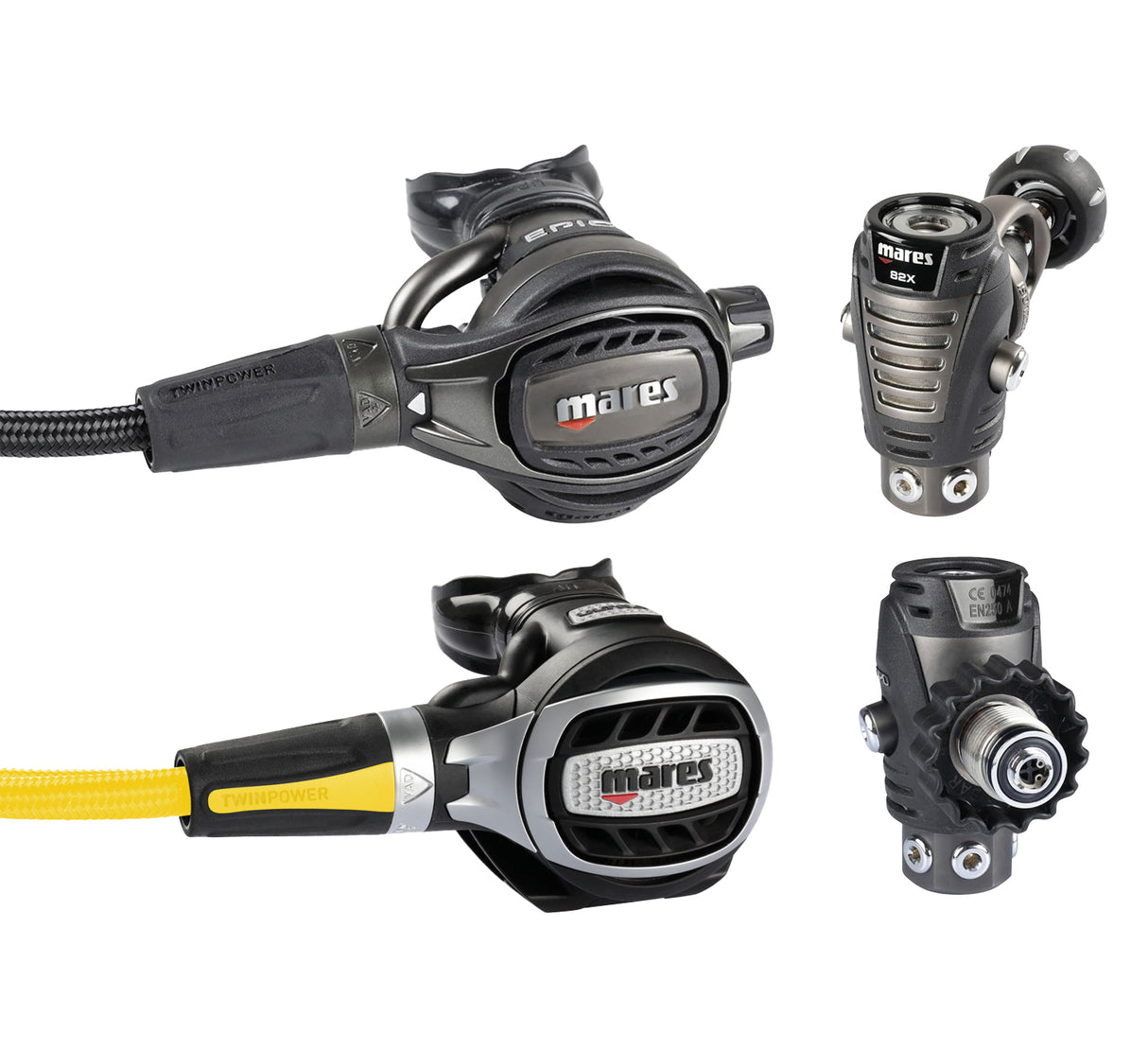 Mares Epic ADJ 82x Regulator + FREE Ultra Octo Normal Use