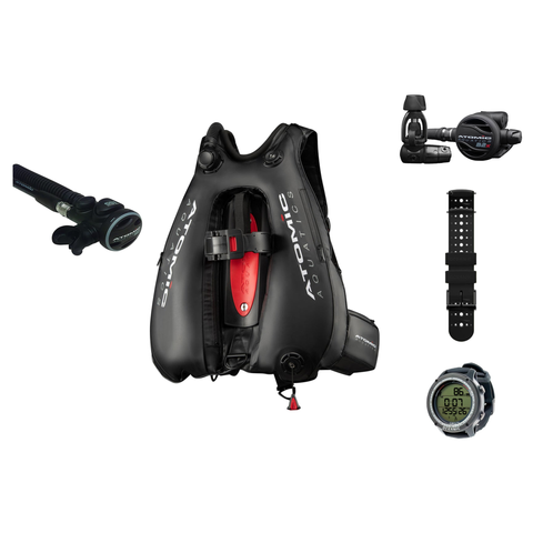 Atomic B2x Regulator + Atomic BC2 BCD + Oceanic GEO Air Scuba Package