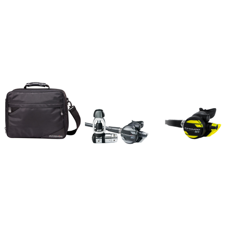 Atomic M1 Regulator + Atomic Octo + Regulator Bag Package — includes Atomic Aquatics M1 Regulator, Atomic Aquatics M1 Octopu…