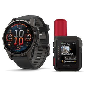 Garmin fēnix 8 & inReach Mini 3 Plus Adventure Bundle – Premium Smartwatch & Satellite SOS Communicator