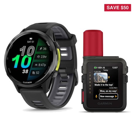 Garmin Forerunner 970 GPS Running Smartwatch with inReach® Mini 3 Plus — includes Garmin Forerunner 970 GPS Running Smartwat…