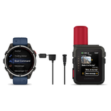 Garmin Quatix 8 Pro AMOLED Marine GPS Smartwatch with inReach Mini 3 Plus — 47mm, Pro AMOLED & Voice Control Cable