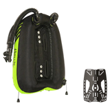 Hollis CRIB Custom Dual Tank 45 Dual Bladder Wing Package — Lime