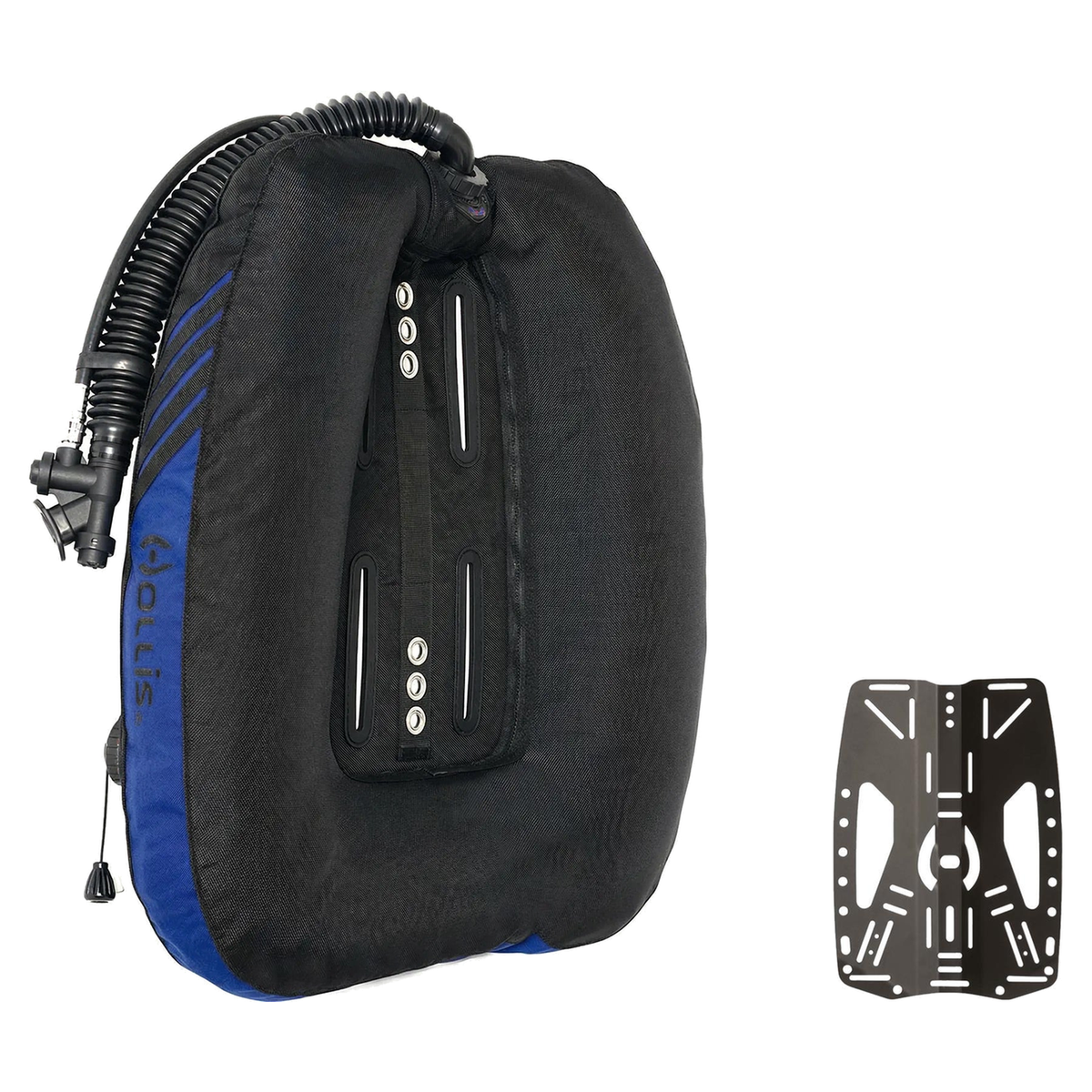 Hollis CRIB Custom Dual Tank 50 Wing Package — Blue
