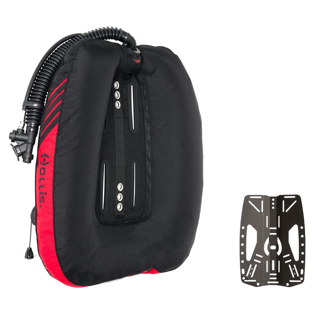Hollis CRIB Custom Dual Tank 50 Wing Package — Red