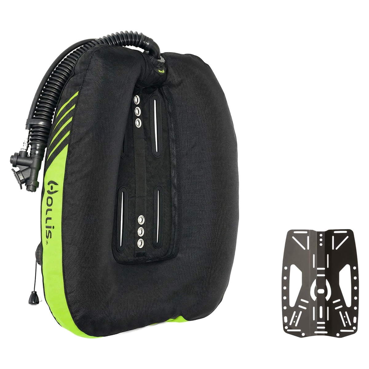 Hollis CRIB Custom Dual Tank 50 Wing Package — Lime