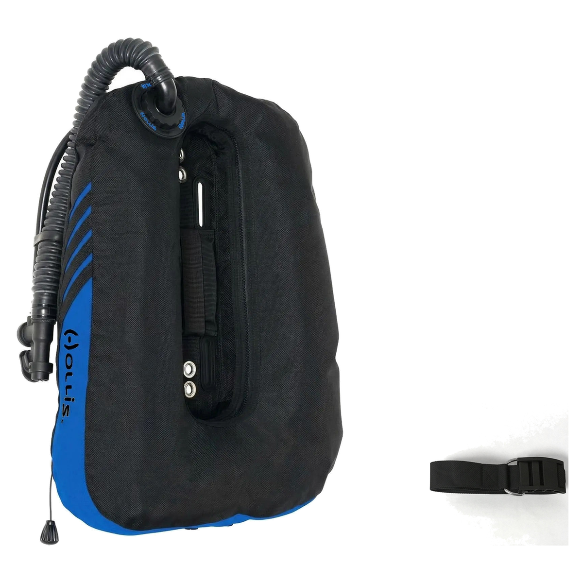 Hollis CRIB Custom Single Tank 35 Wing Package — Blue