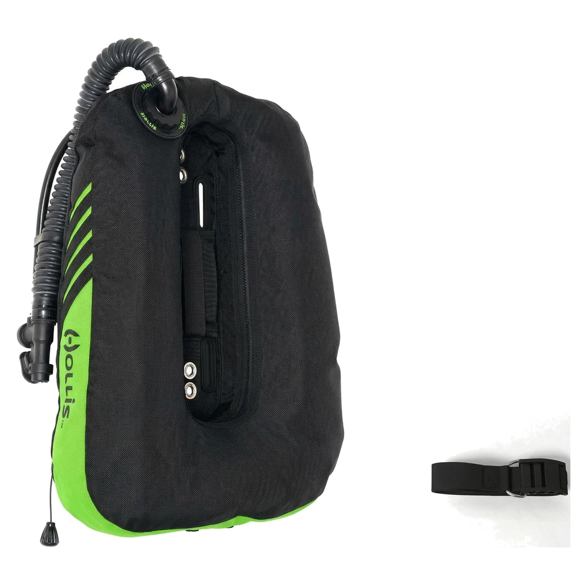 Hollis CRIB Custom Single Tank 35 Wing Package — Lime