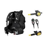 Mares Dive Around The World Scuba Package — Black/Black