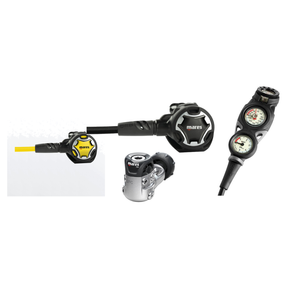Mares Dual 15X Regulator with Dual Octo and Mission 3 Console — YOKE
