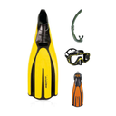 Mares Mask, Fins, and FREE Snorkel Bundle (Promo) — Orange