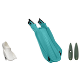 Scubapro Seawing Supernova Fins Package — Turquoise, XS/M (X-Small / Medium), M (Medium)