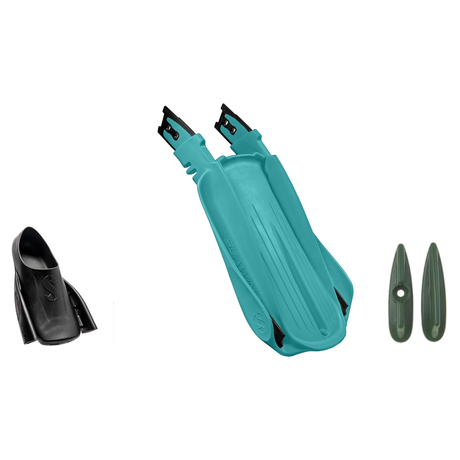 Scubapro Seawing Supernova Fins Package — Turquoise, L/XL (Large / X-Large), XS (X-Small)