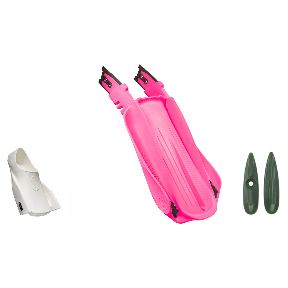 Scubapro Seawing Supernova Fins Package — Pink, L/XL (Large / X-Large), L (Large)