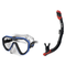 Seac Appeal Dive Mask with Reverse Dry Snorkel Set — Clear Blue