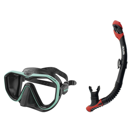 Seac Appeal Dive Mask with Reverse Dry Snorkel Set — Tiffany