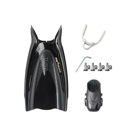 Tusa Color Kit Build – HyFlex Switch Pro Fins with Bungee Strap (Blades + Foot Pockets + Straps + Hardware) — includes Tusa…