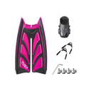 Tusa Color Kit Build – Hyflex Zoom Fins with Spring Strap (Blades + Foot Pockets + Straps + Hardware) — Rose Pink, L/XL (Lar…