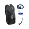Tusa Freedom HD Mask + Tusa Hyperdry Elite II + Tusa Mask Strap + Meshbag — Indigo Skirt/Indigo Frame