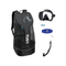 Tusa Freedom HD Mask + Tusa Hyperdry Elite II + Tusa Mask Strap + Meshbag — Black/Black