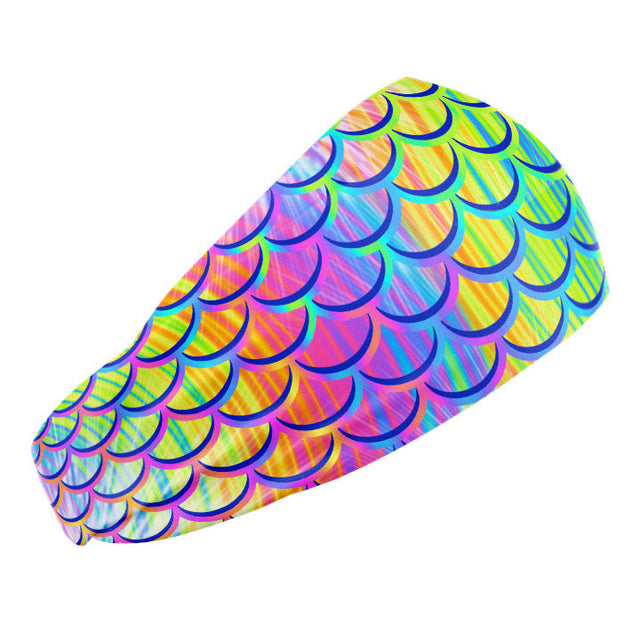 Spacefish Army Psychedelic Mermaid Scuba Headband