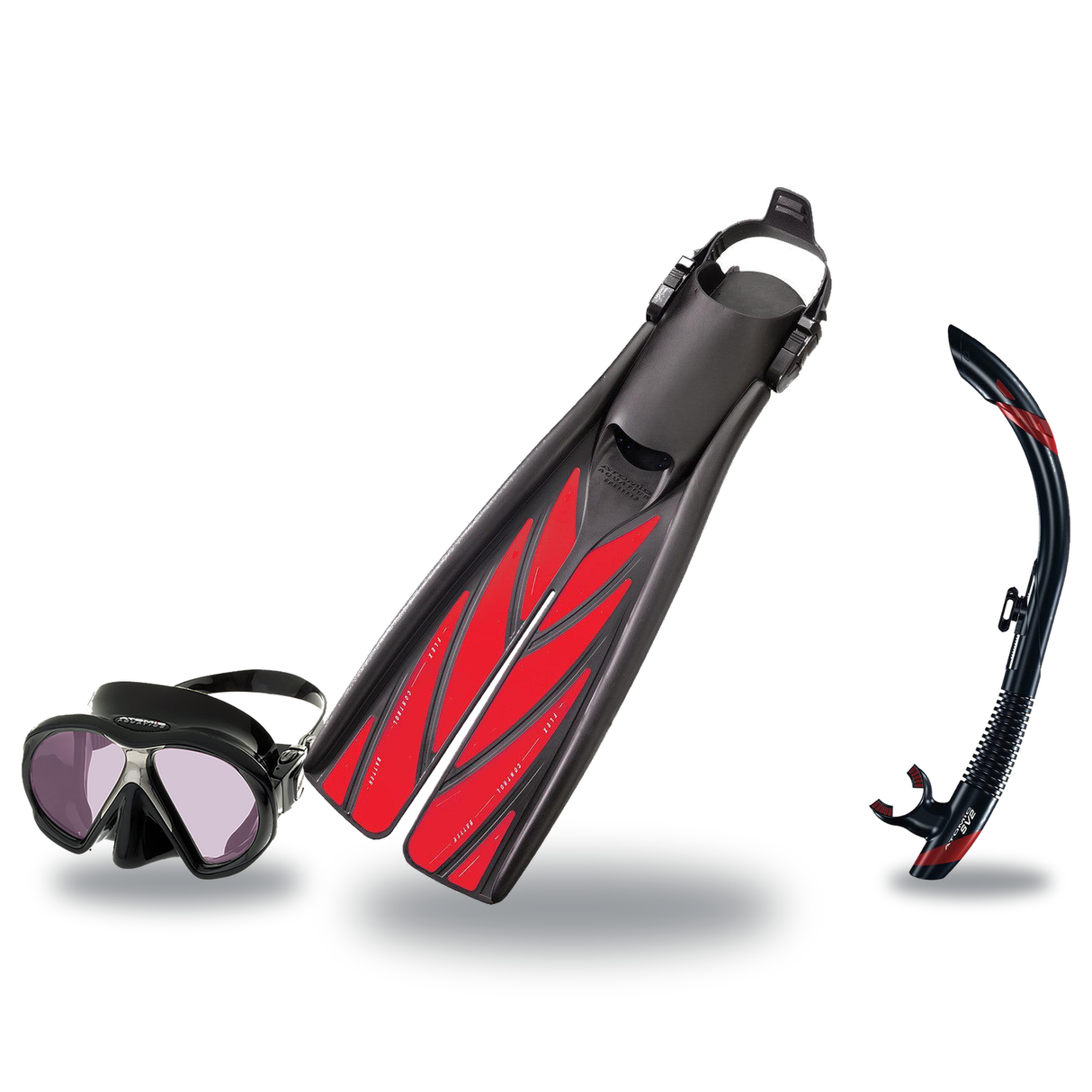 Atomic Aquatics Mask Fin Snorkel Package – Arc SubFrame, Frameless 2 or Venom Mask + SV2 Snorkel + Open Heel Fins — includes…