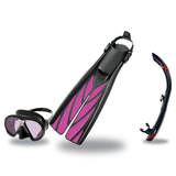 Atomic Aquatics Mask Fin Snorkel Package – Arc SubFrame, Frameless 2 or Venom Mask + SV2 Snorkel + Open Heel Fins — Arc SubF…