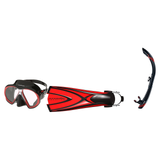 Atomic Aquatics Mask Fin Snorkel Package – Frameless, SubFrame Mask, Medium Fit or Venom Mask + SV2 Snorkel + Open Heel Fins…