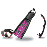 Atomic Aquatics Mask Fin Snorkel Package – Frameless, SubFrame Mask, Medium Fit or Venom Mask + SV2 Snorkel + Open Heel Fins…