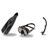 Atomic Aquatics Mask Fin Snorkel Package – Venom, Arc SubFrame or Frameless 2 Mask + SV2 Snorkel + Full Foot Fins — includes…
